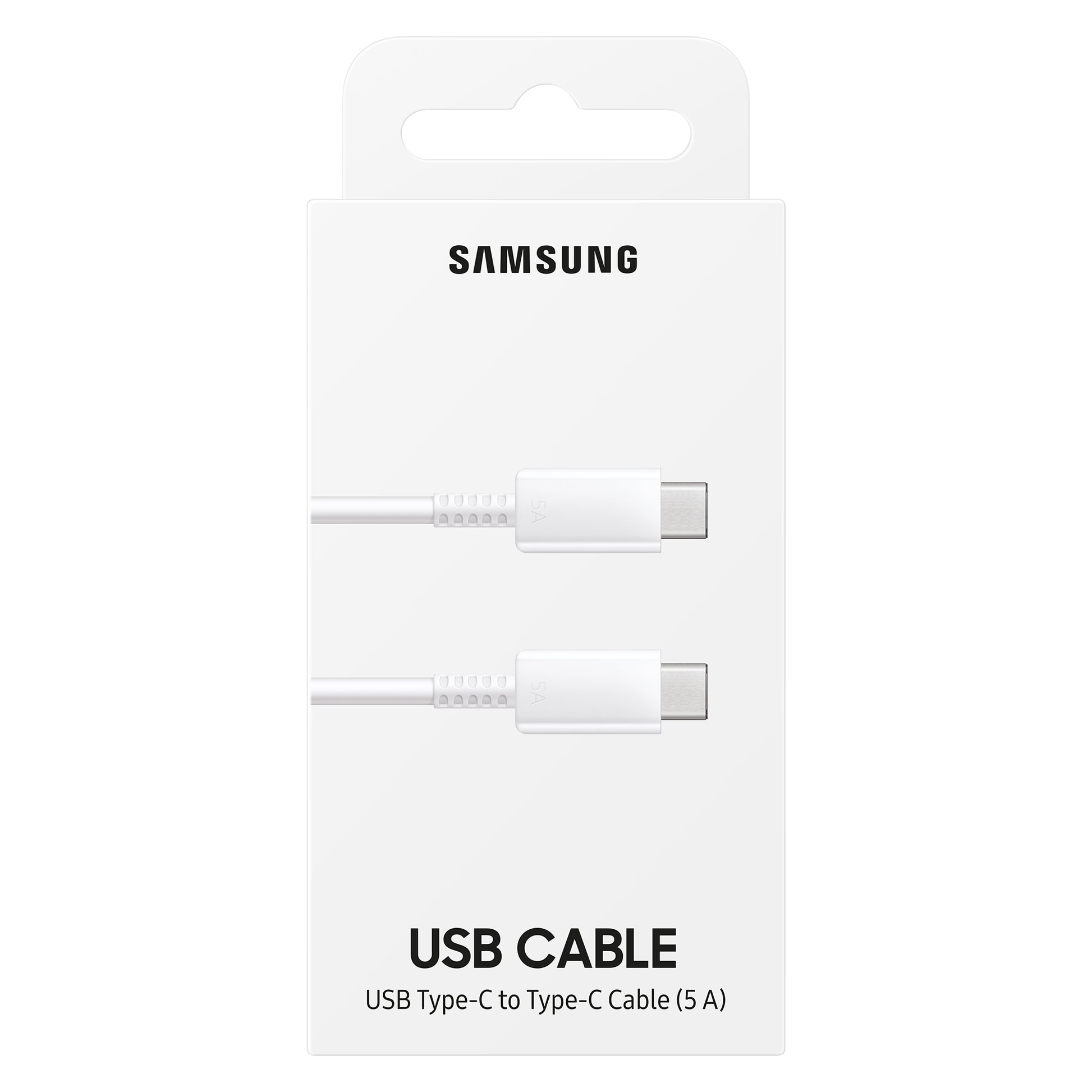 USB Cables – Samsung USB-C cable 480Mb/s 5A 1m white - Carlat