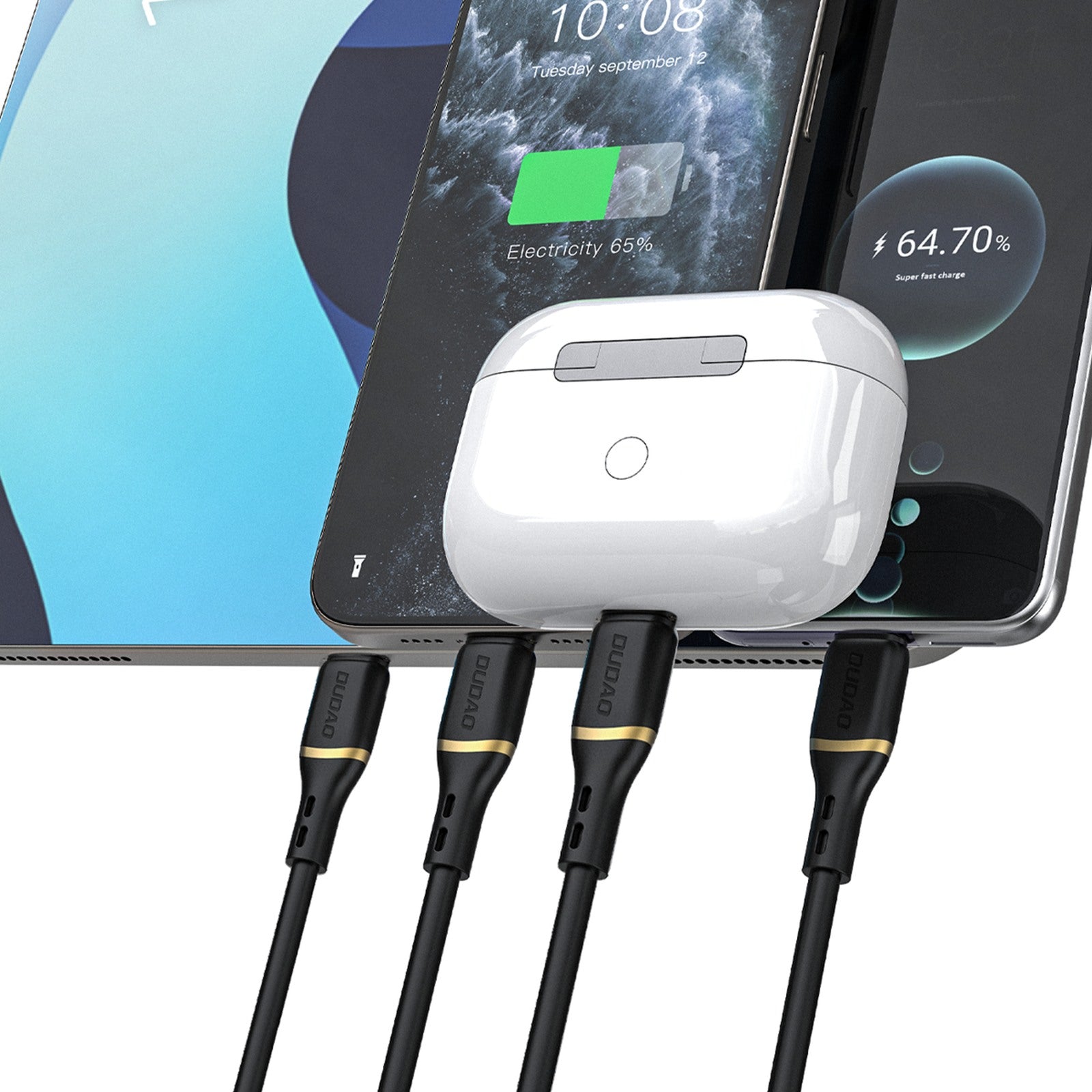 USB Cables – Soft silicone braided cable USB-A - iPhone - Carlat