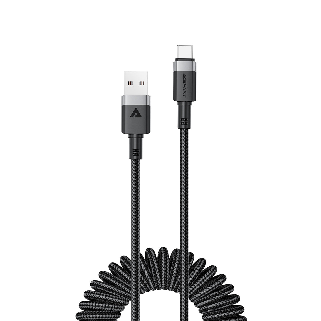 USB Cables – Spiral cable USB-A - USB-C 480Mb/s 3A - Carlat