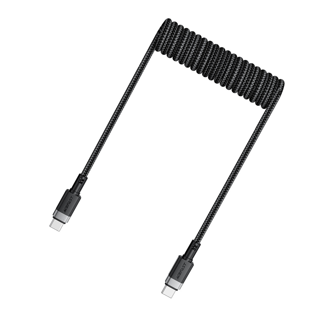USB Cables – Spiral cable USB-A - USB-C 480Mb/s 3A - Carlat