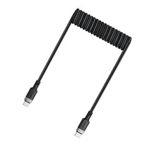 USB Cables – Spiral cable USB-A - USB-C 480Mb/s 3A - Carlat