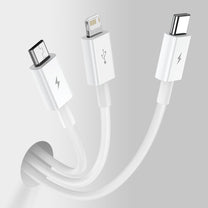 USB Cables – Superior 3in1 USB cable Iphone Lightning USB-C - Carlat