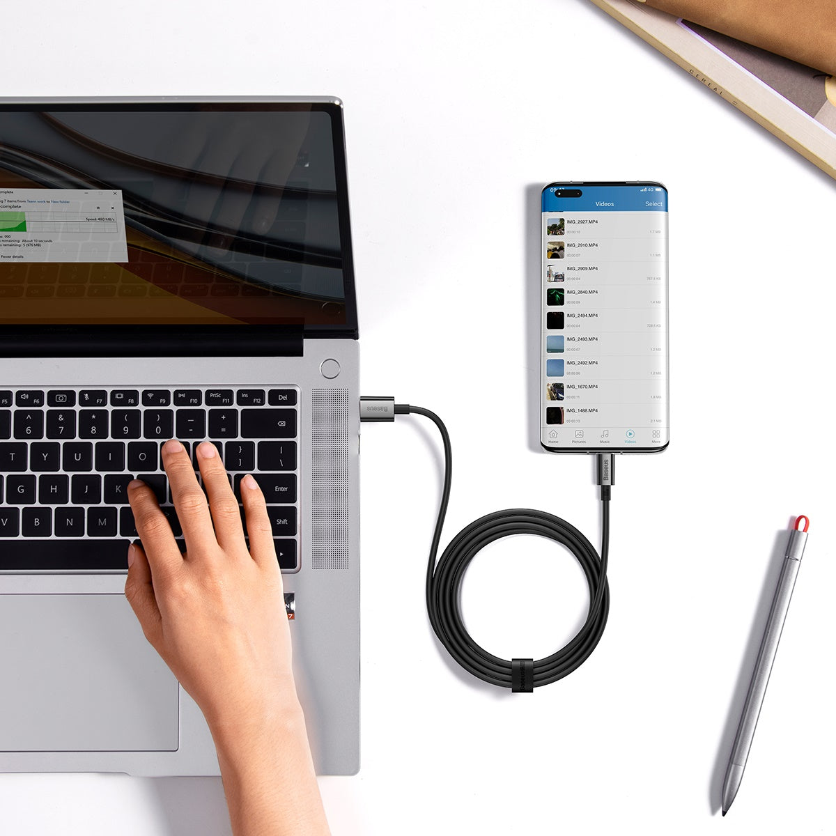 USB Cables – Superior Series USB-A - USB-C cable 100W - Carlat