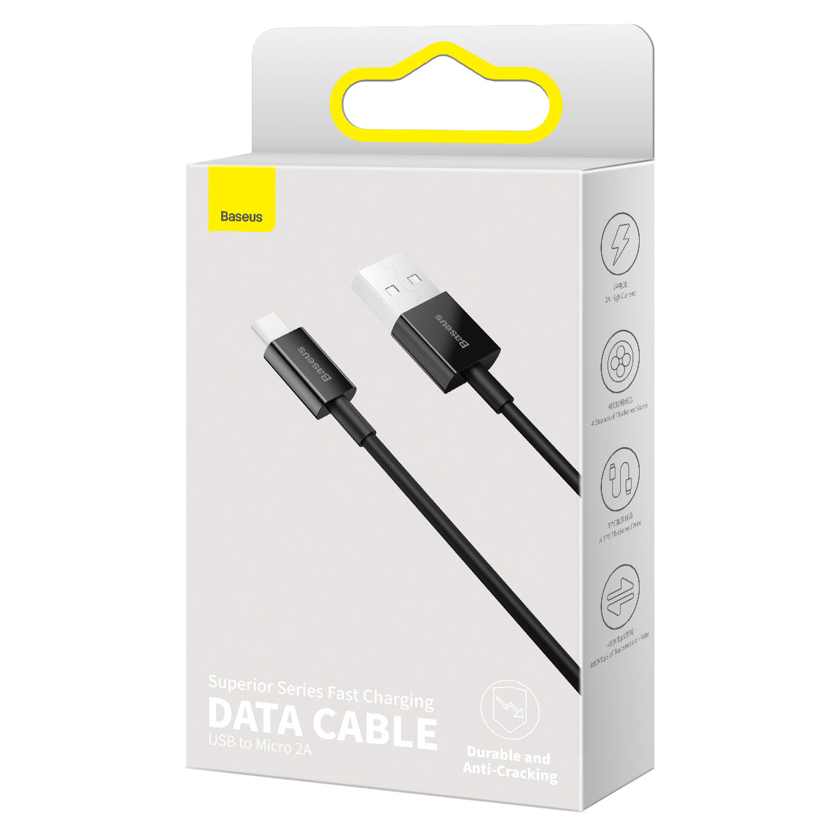 USB Cables – Superior USB-A - micro USB 2A cable - Carlat