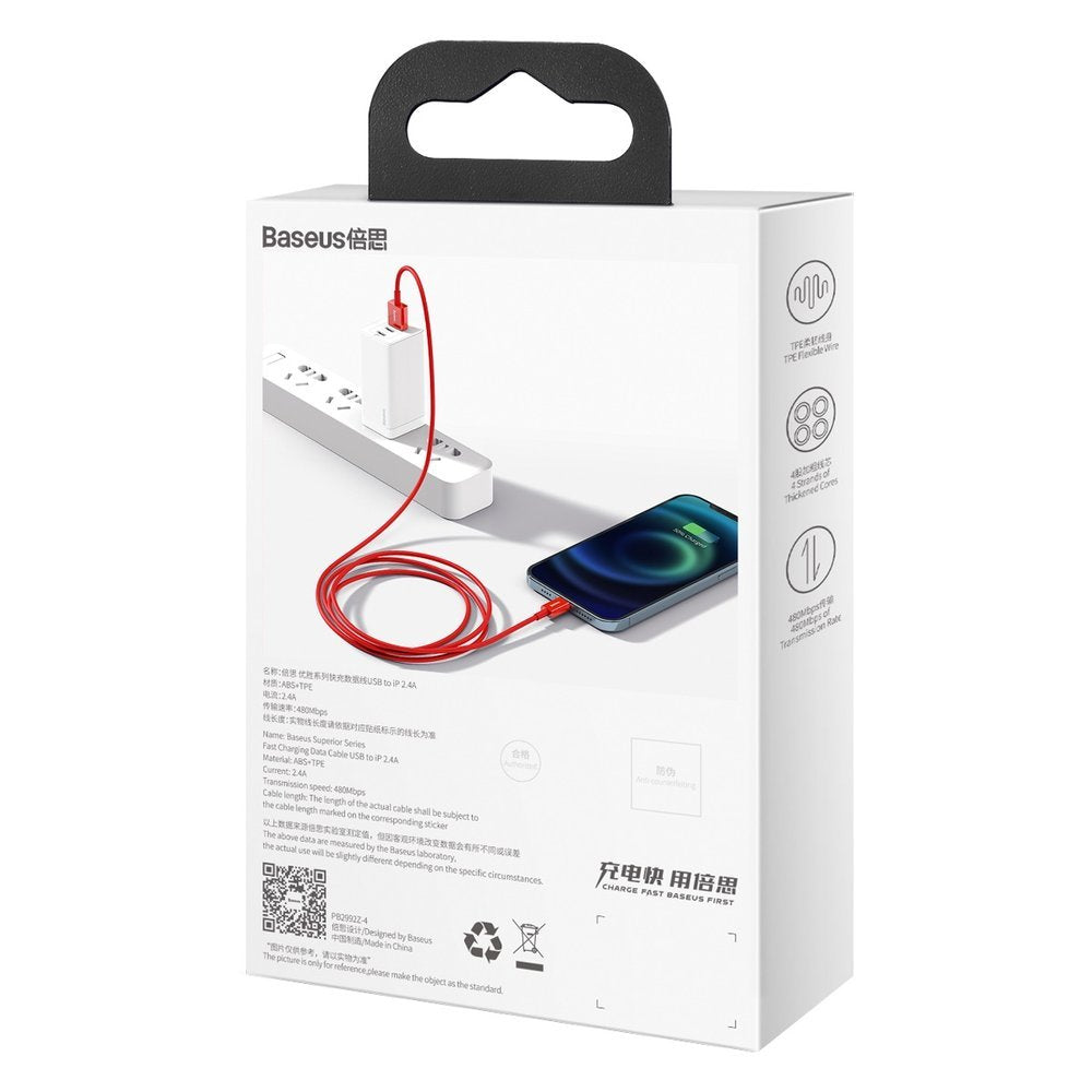 USB Cables – Superior cable USB cable Iphone Lightning 2.4A - Carlat