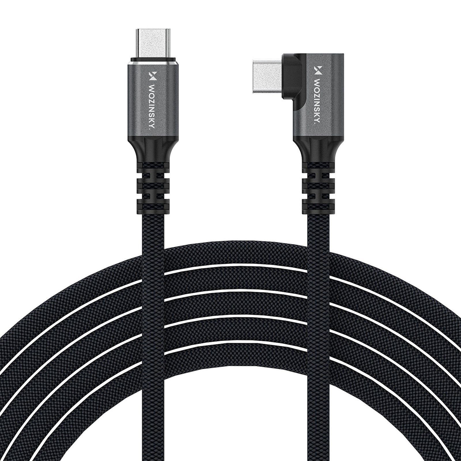 USB Cables – Thunderbolt 4 USB-C 240W 4K 1m angled - Carlat