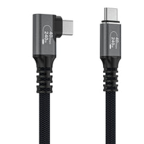 USB Cables – Thunderbolt 4 USB-C 240W 4K 1m angled - Carlat