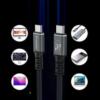 USB Cables – Thunderbolt 4 USB-C cable 240W 4K 1m - Carlat