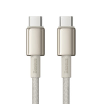 USB Cables – Tungsten Gold USB-C - USB-C cable 100W - Carlat
