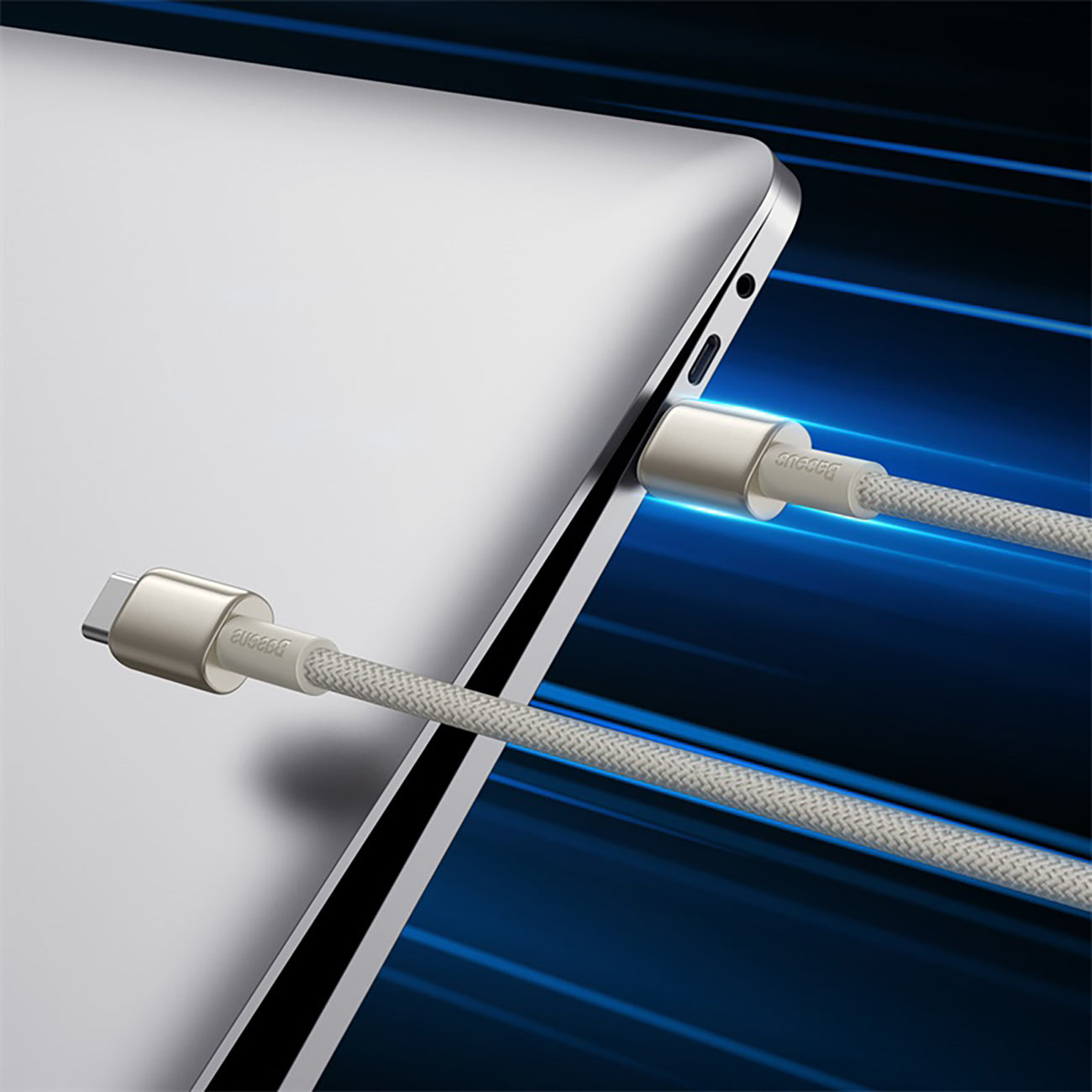 USB Cables – Tungsten Gold USB-C cable 100W 2m - Carlat