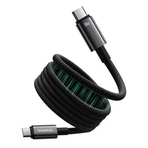 USB Cables – Tungsten Gold cable with magnetic organizer USB-C - Carlat