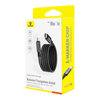 USB Cables – Tungsten Gold cable with magnetic organizer USB-C - Carlat