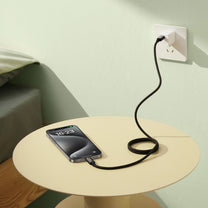 USB Cables – Tungsten Gold cable with magnetic organizer USB-C - Carlat