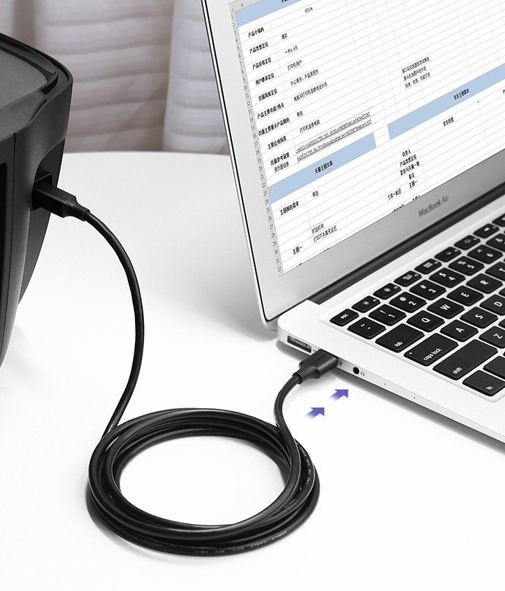 USB Cables – USB 2.0 - USB-B printer cable 1.5m, - Carlat