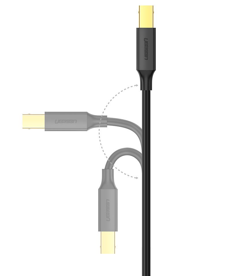 USB Cables – USB 2.0 - USB-B printer cable 1.5m, - Carlat