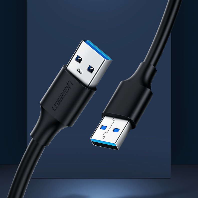 USB Cables – USB 2.0 male cable 0.5m black - Carlat