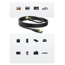 USB Cables – USB-A 3.0 5Gb/s cable 0.5m black - Carlat