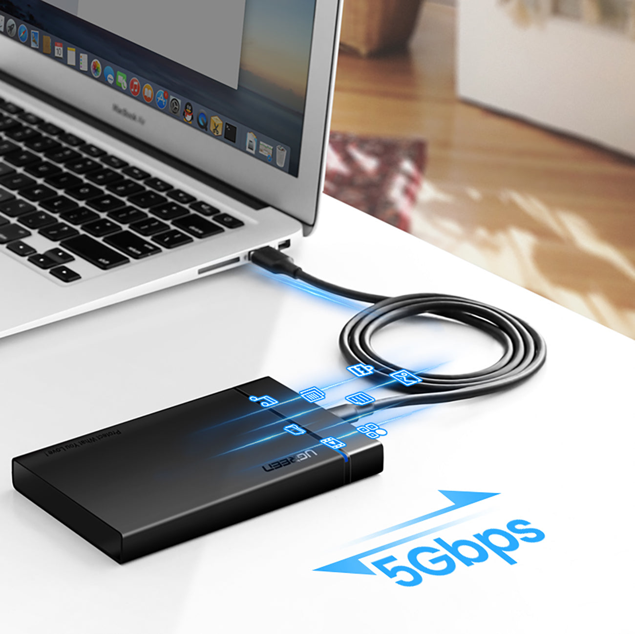 USB Cables – USB-A 3.0 - USB-C 3A cable 1.5m - Carlat