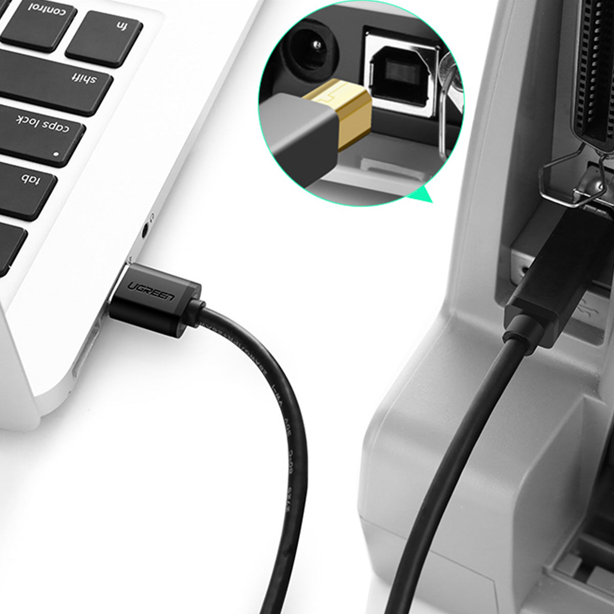 USB Cables – USB-A - USB-B 5Gb/s printer cable, 2m, - Carlat