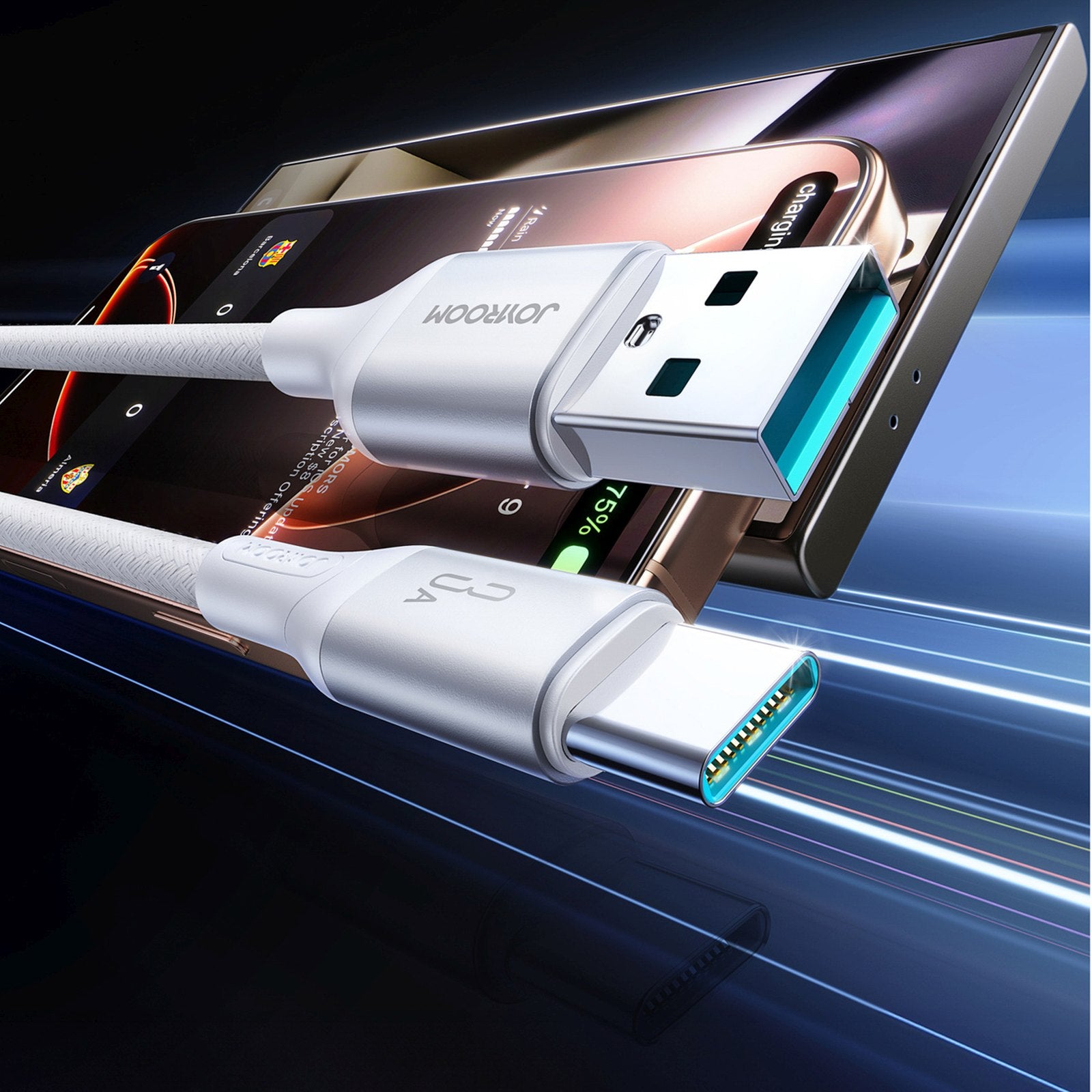 USB Cables – USB-A - USB-C 3A cable 2m - Carlat