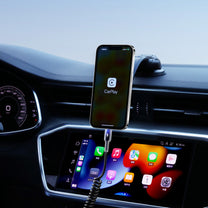 USB Cables – USB-A - USB-C Crystal-Clear Series 3A spiral - Carlat