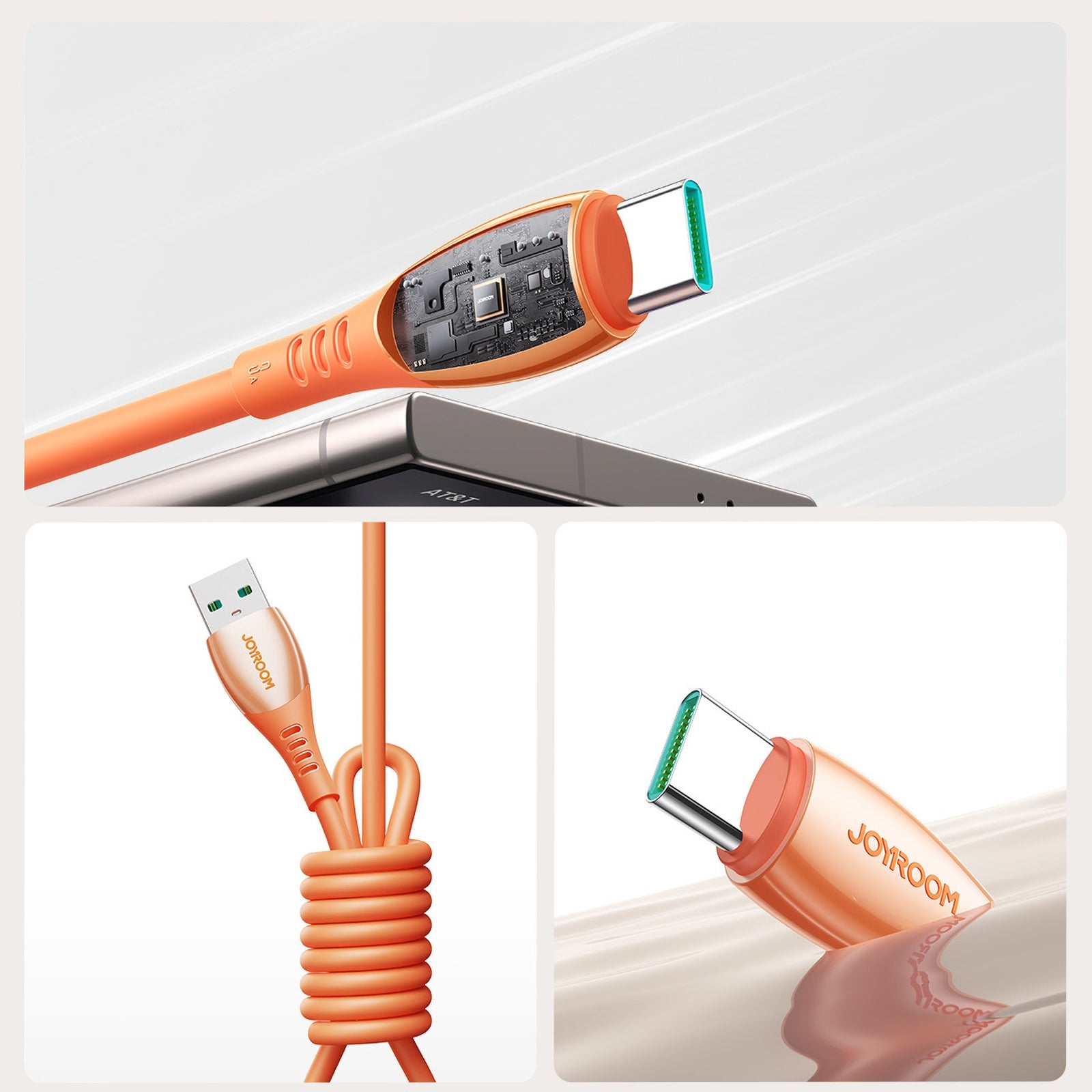 USB Cables – USB-A - USB-C Vibrant Series 3A cable - Carlat
