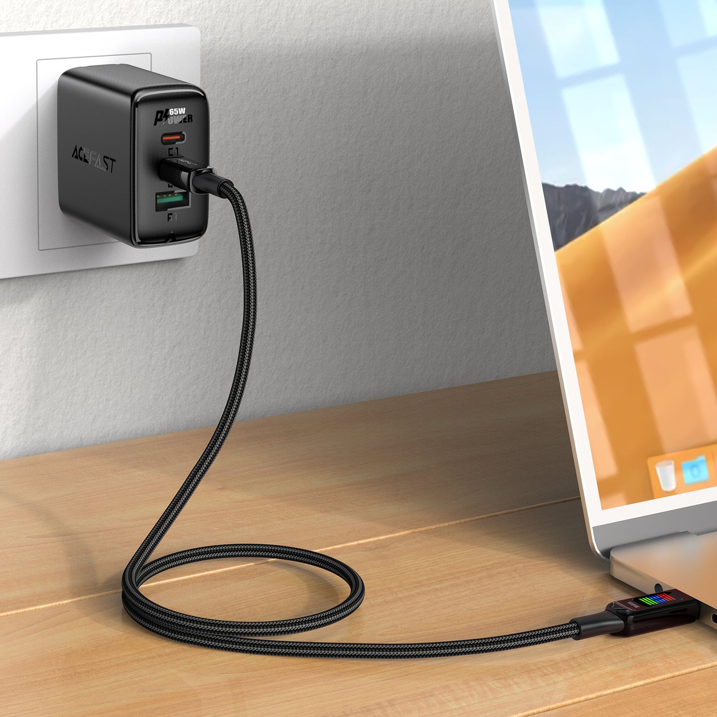 USB Cables – USB-A - USB-C cable 60W with 1.2m - Carlat