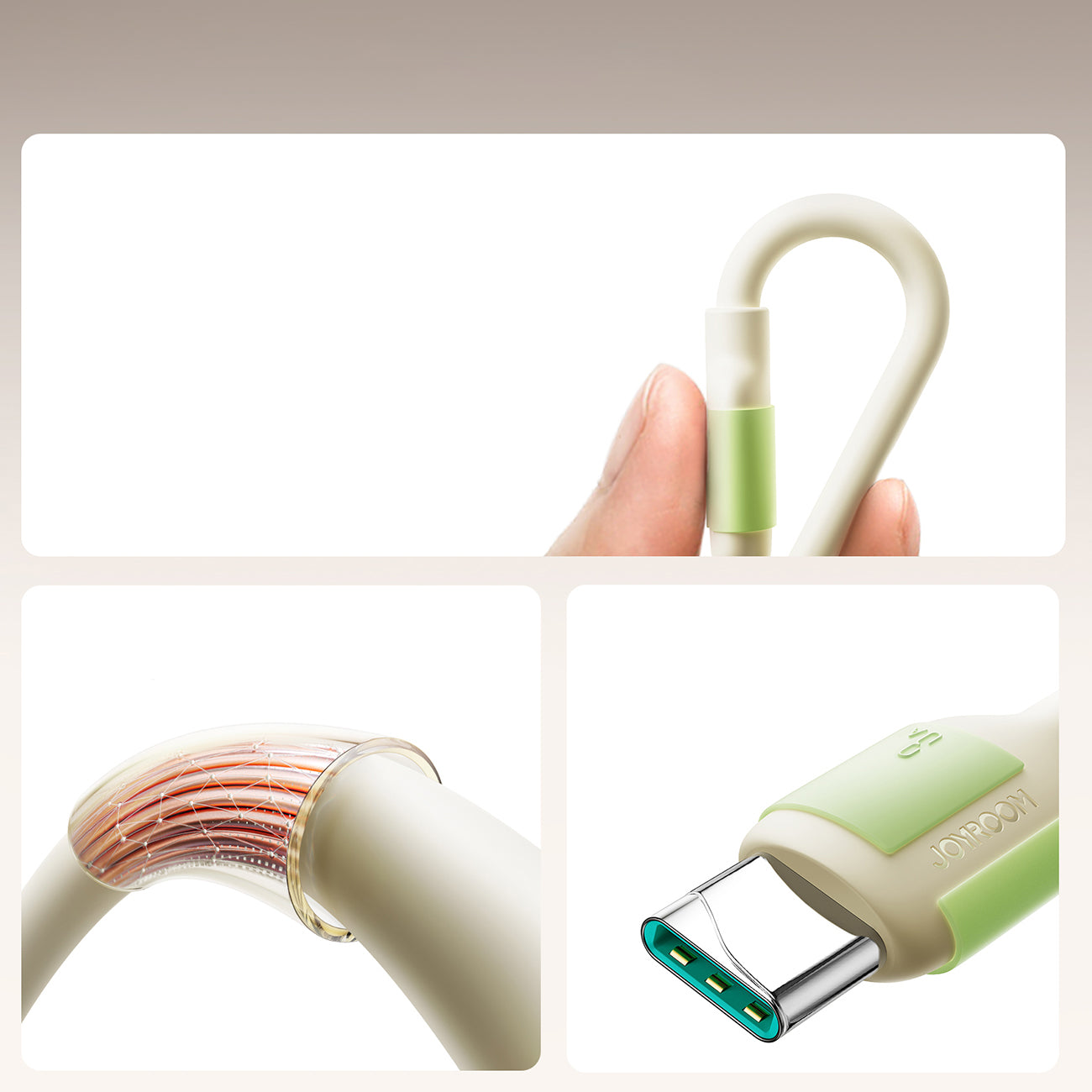 USB Cables – USB-A - USB-C cable with fluorescent tip - Carlat