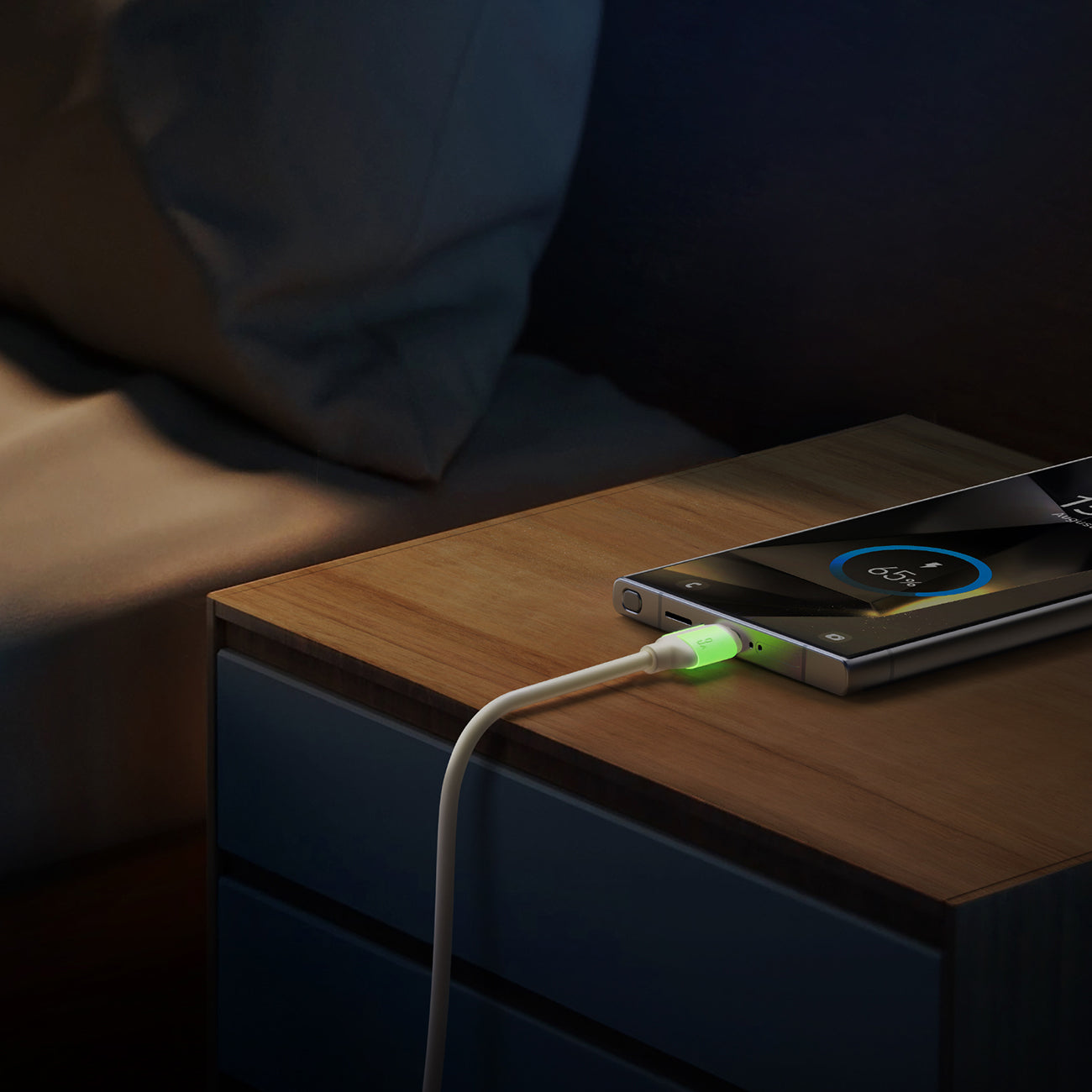 USB Cables – USB-A - USB-C cable with fluorescent tip - Carlat