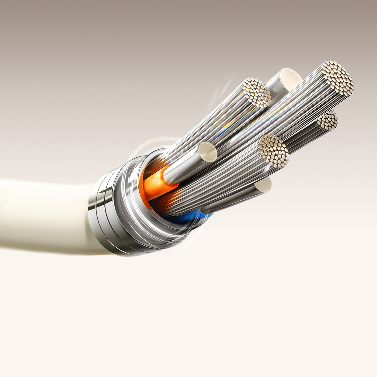 USB Cables – USB-A - USB-C cable with fluorescent tip - Carlat