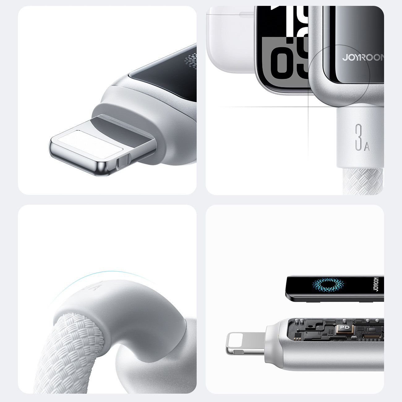 USB Cables – USB-A - iPhone Lightning 3A cable 1.2m - Carlat