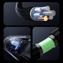 USB Cables – USB-A - iPhone Lightning 3A cable with - Carlat