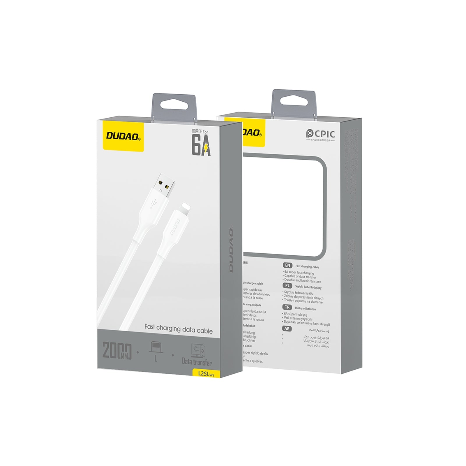 USB Cables – USB-A - iPhone Lightning 6A cable 1.2m - Carlat