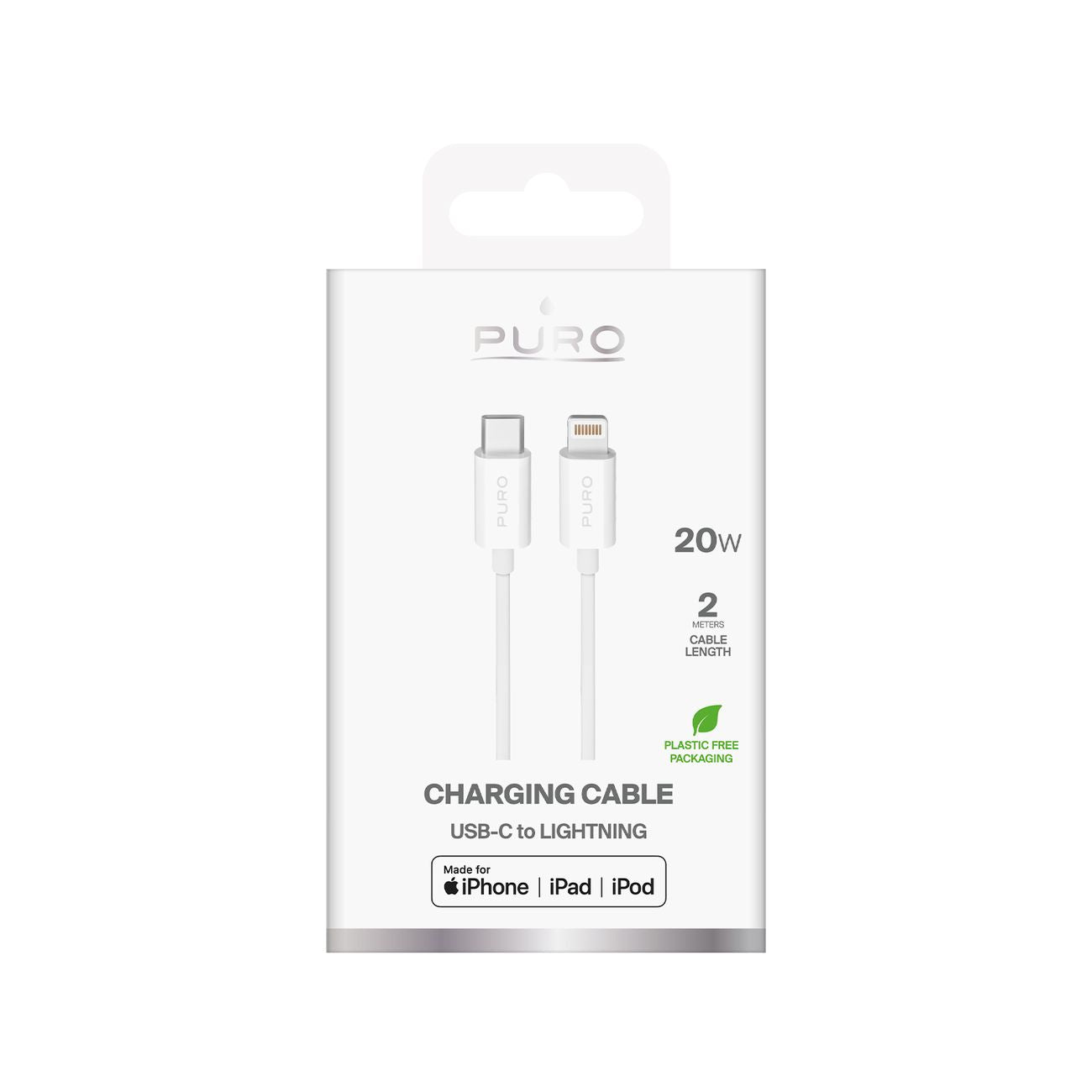 USB Cables – USB-A - iPhone Lightning TPE 12W 3m - Carlat
