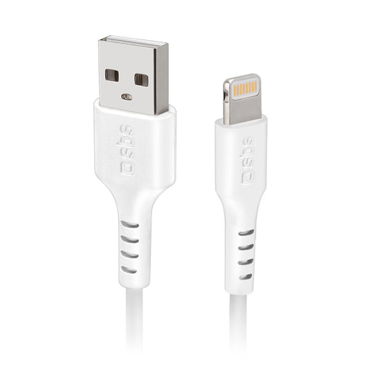 USB Cables – USB-A - iPhone Lightning cable - white - Carlat