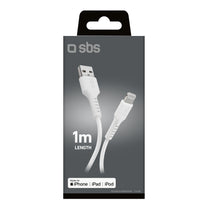 USB Cables – USB-A - iPhone Lightning cable - white - Carlat