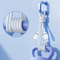 USB Cables – USB-A - iPhone Lightning cable with silicone - Carlat
