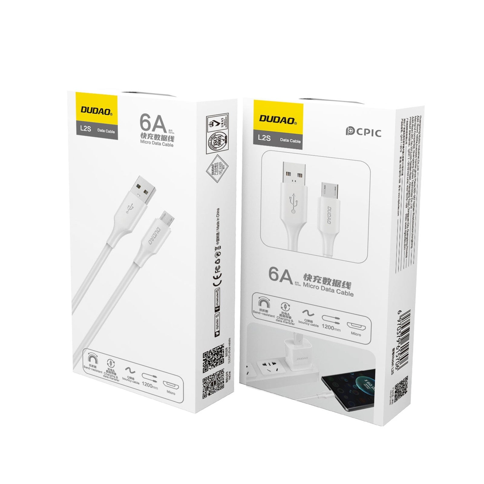 USB Cables – USB-A - micro USB 6A cable 1.2 - Carlat