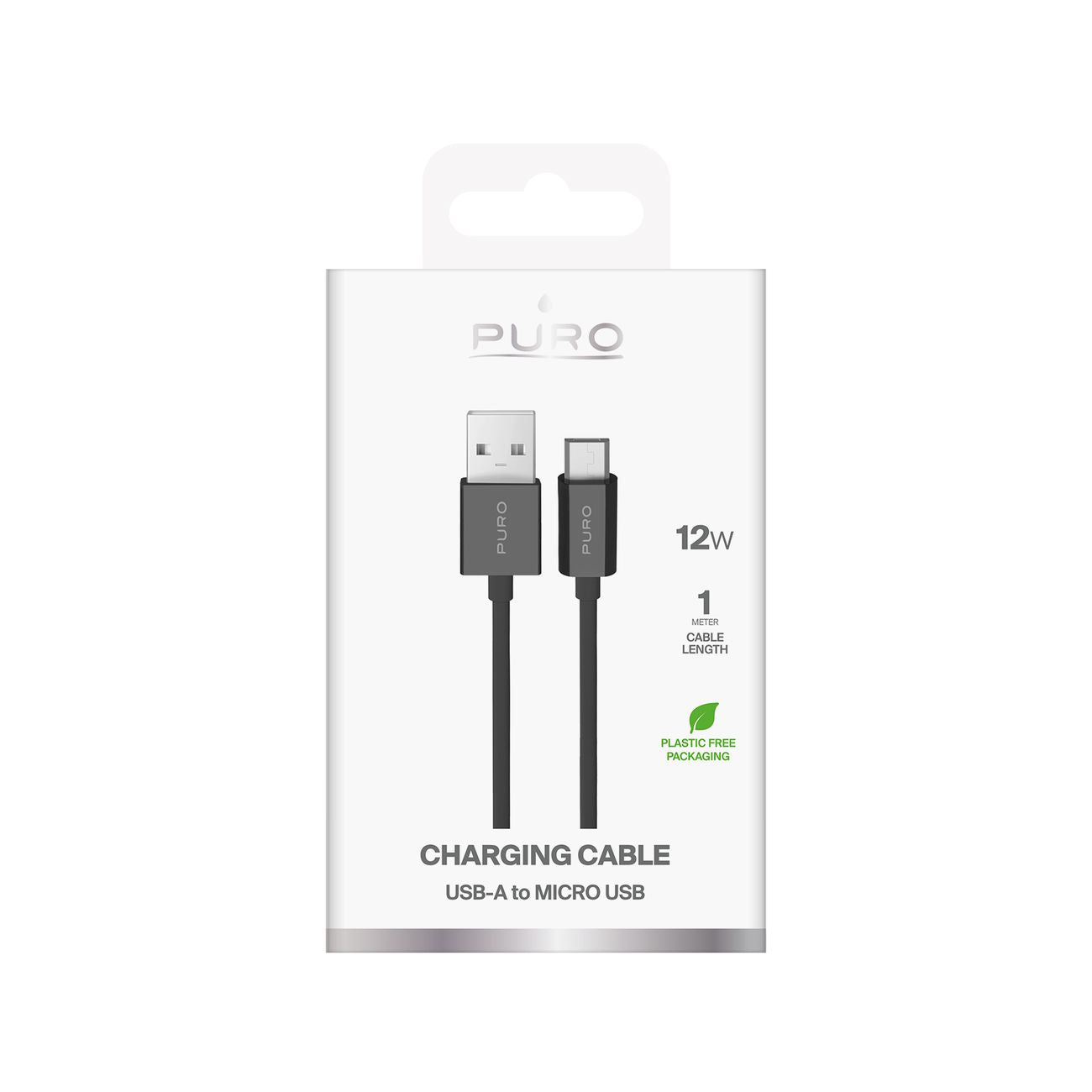 USB Cables – USB-A - microUSB TPE cable 12W 2m - Carlat