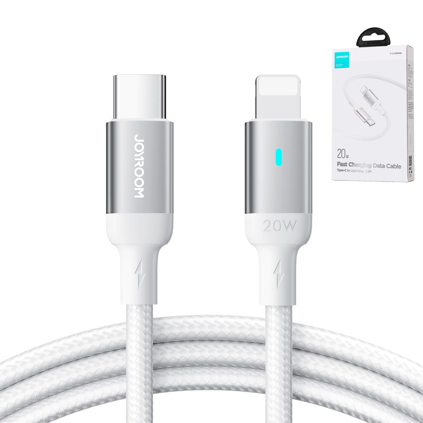 USB Cables – USB-C - Lightning cable with LED indicator - Carlat