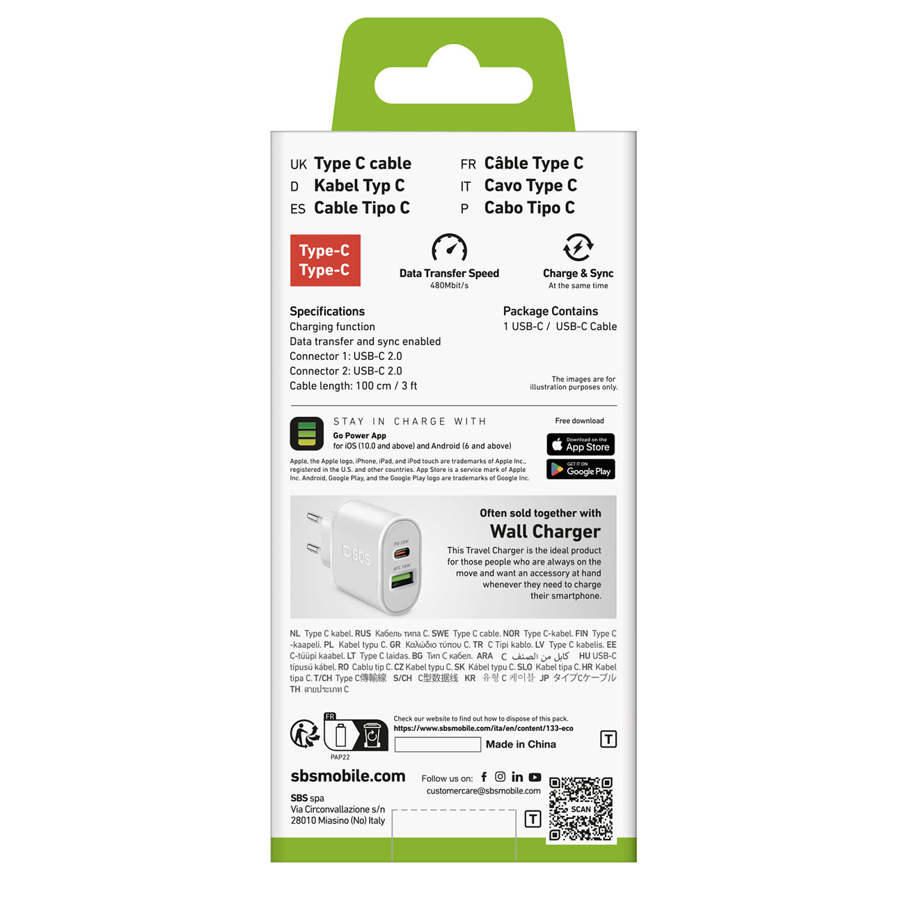 USB Cables – USB-C PD 25W cable 1 m - Carlat