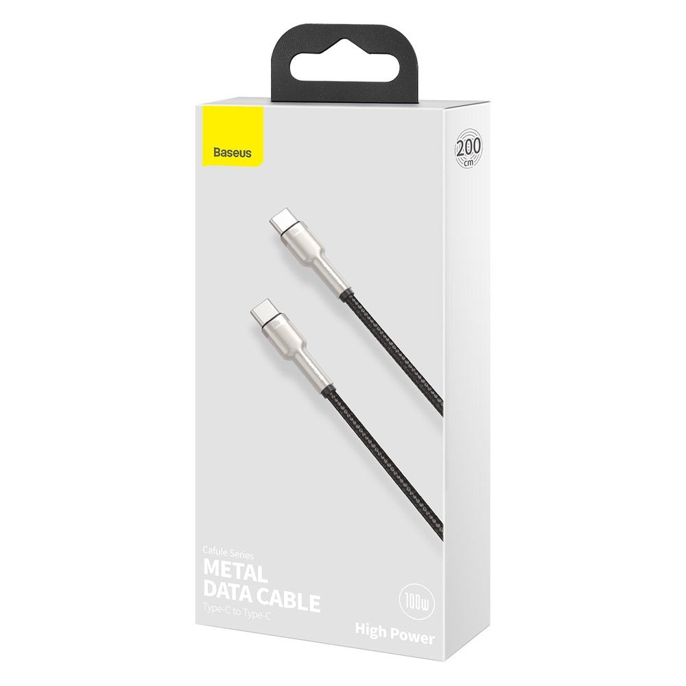 USB Cables – USB-C - USB-C Cafule Metal Data Power - Carlat