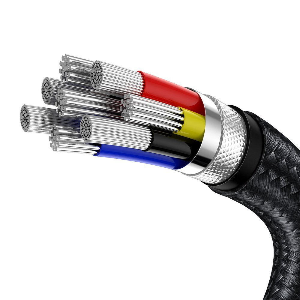 USB Cables – USB-C - USB-C Cafule Metal Data Power - Carlat