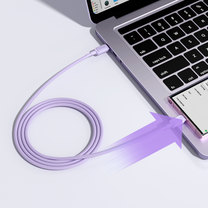 USB Cables – USB-C - USB-C cable 100W 1.2m purple - Carlat
