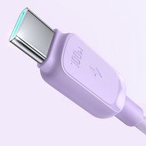 USB Cables – USB-C - USB-C cable 100W 1.2m purple - Carlat