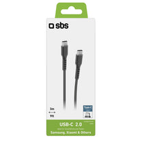 USB Cables – USB-C - USB-C cable 3m - black - Carlat