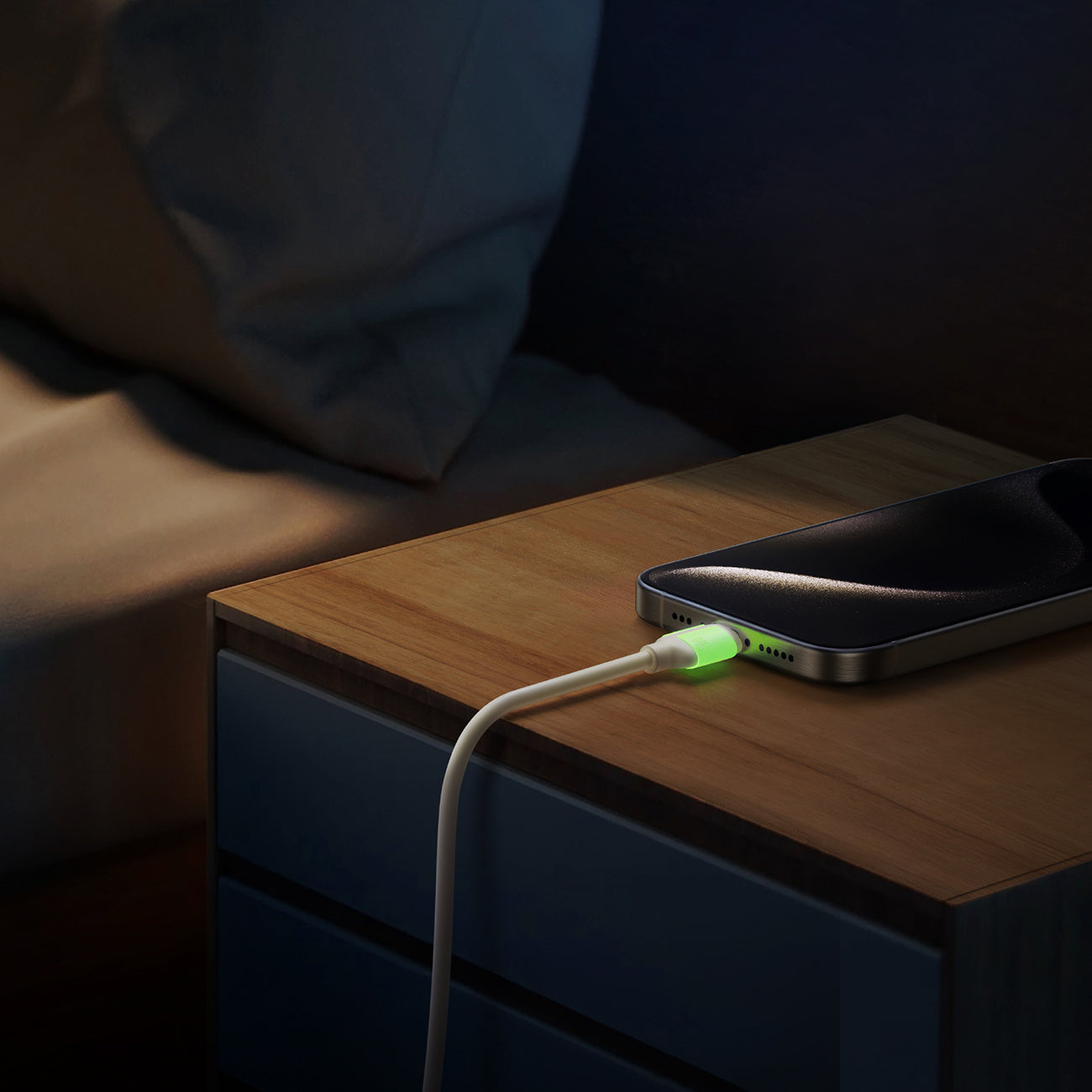 USB Cables – USB-C - USB-C cable with fluorescent tip - Carlat