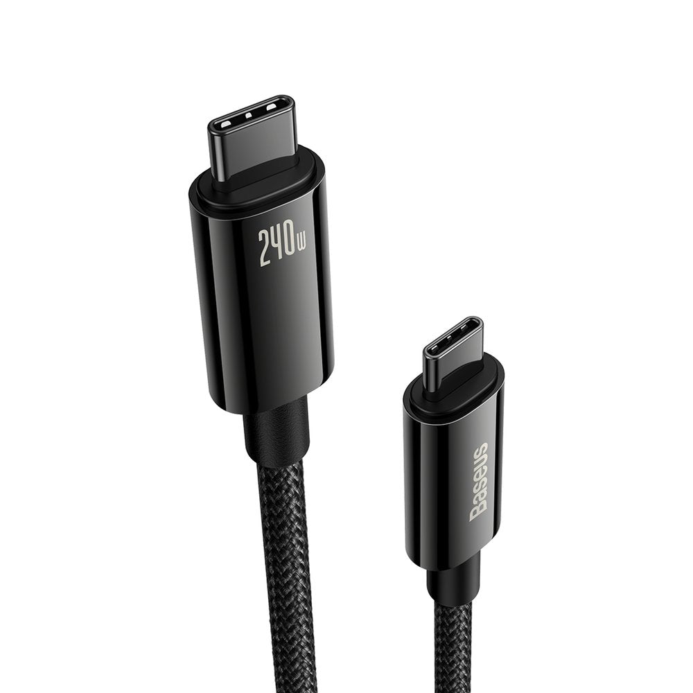USB Cables – USB-C cable 480Mb/s 240W Tungsten Gold 1m - Carlat