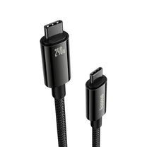 USB Cables – USB-C cable 480Mb/s 240W Tungsten Gold 1m - Carlat