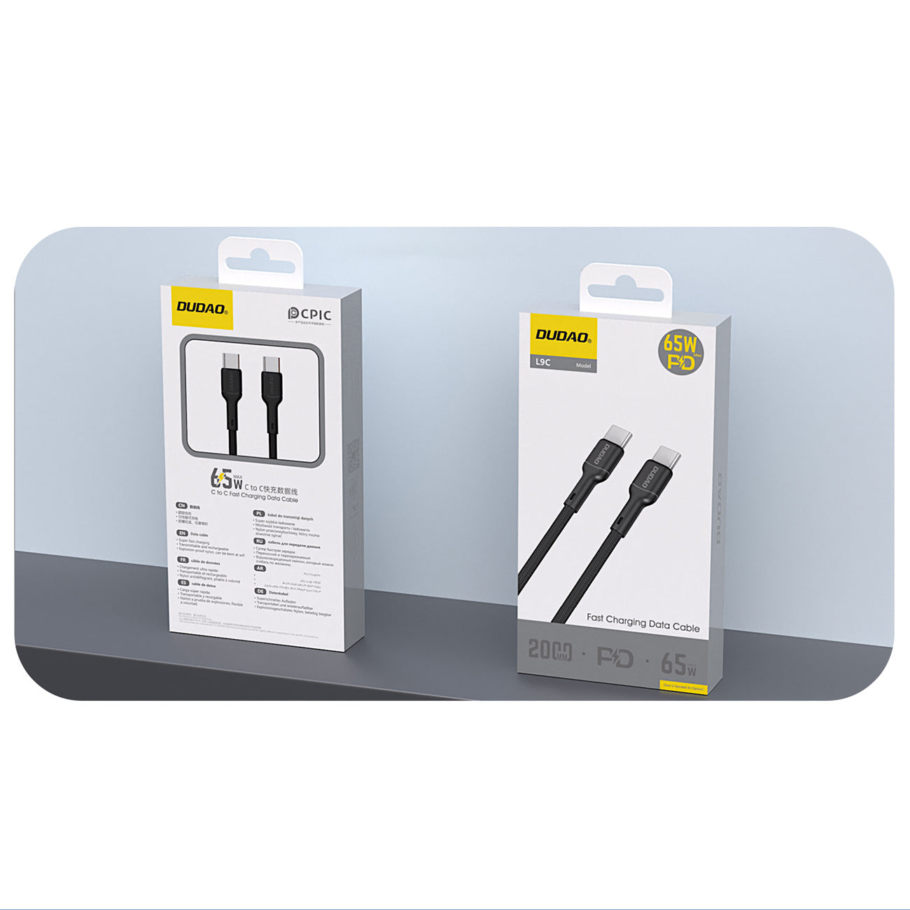 USB Cables – USB-C cable 65W 1m - black - Carlat